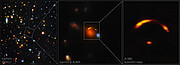 Tracing a Neutrino Ghost to Distant “Shadow Blaster” Galaxy