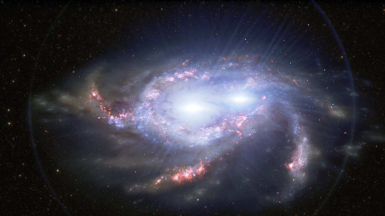 Black Hole Pairs Found in Distant Merging Galaxies | Gemini