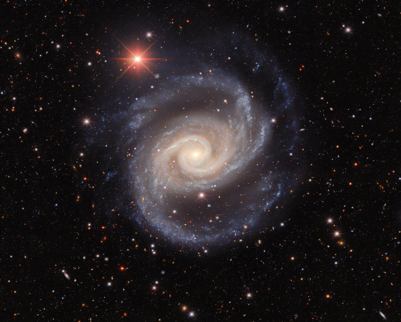 Spanish Dancer Galaxy Twirls into View from NSF NOIRLab in Chile